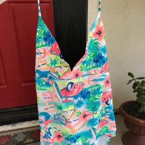 Girls one piece swimsuit